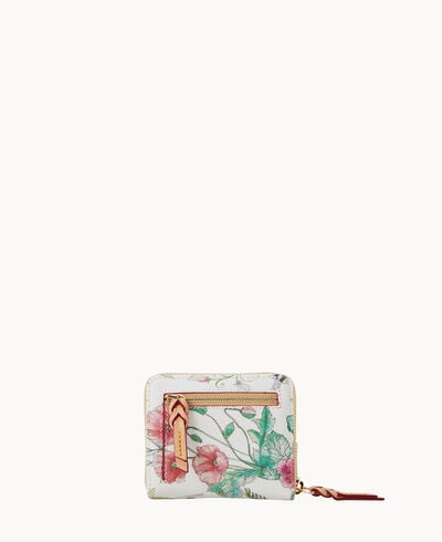 Botanical Collection Small Zip Around Wallet