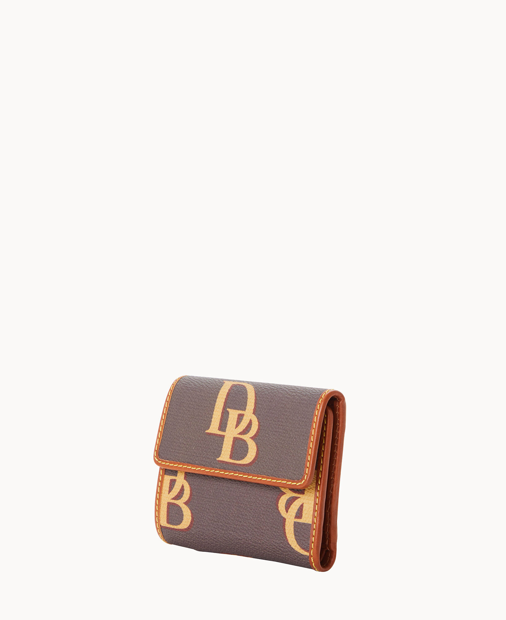 Dooney & Bourke Monogram Small Flap Wallet