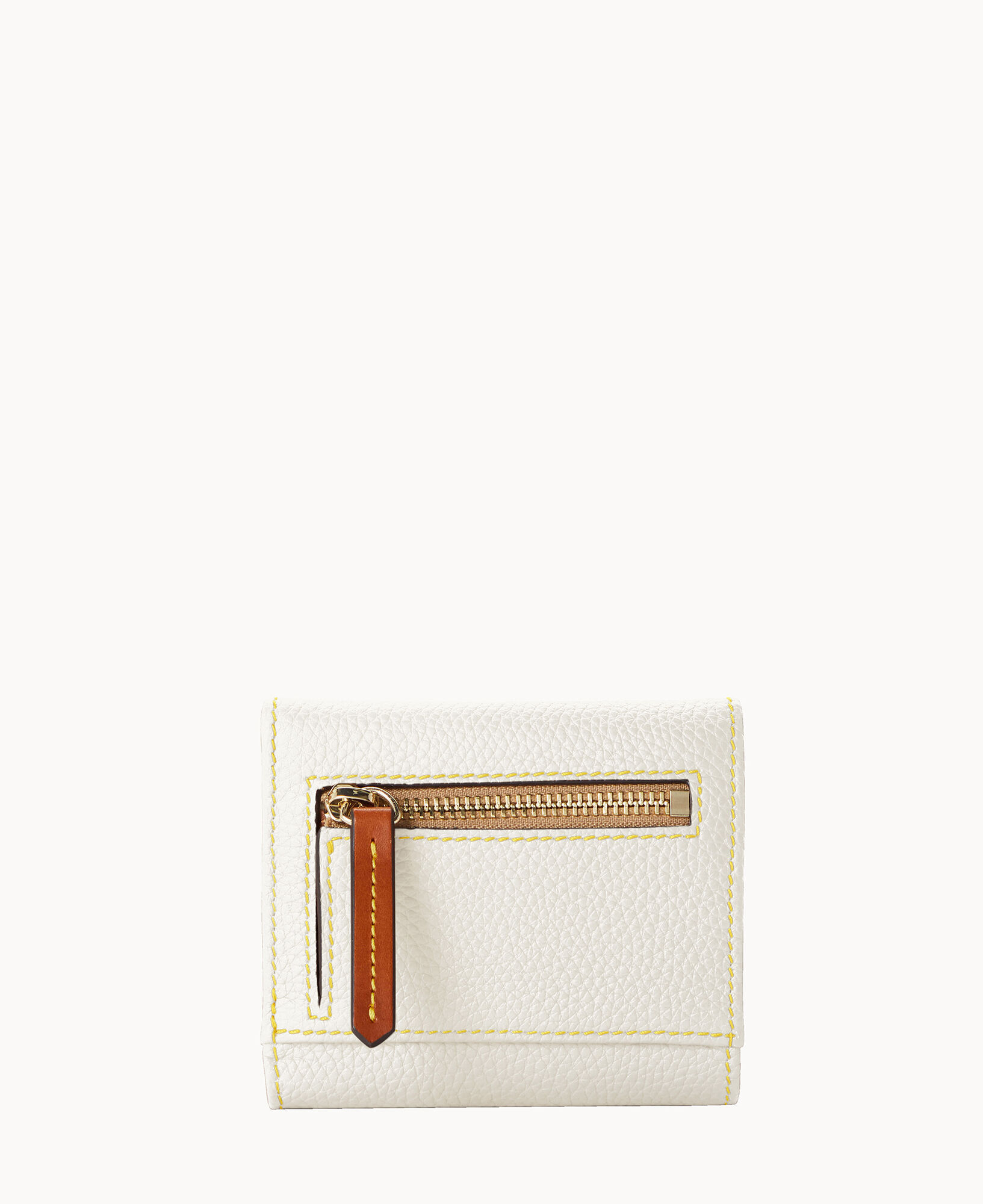 Dooney & Bourke Small Flap Pebble Leather Wallet