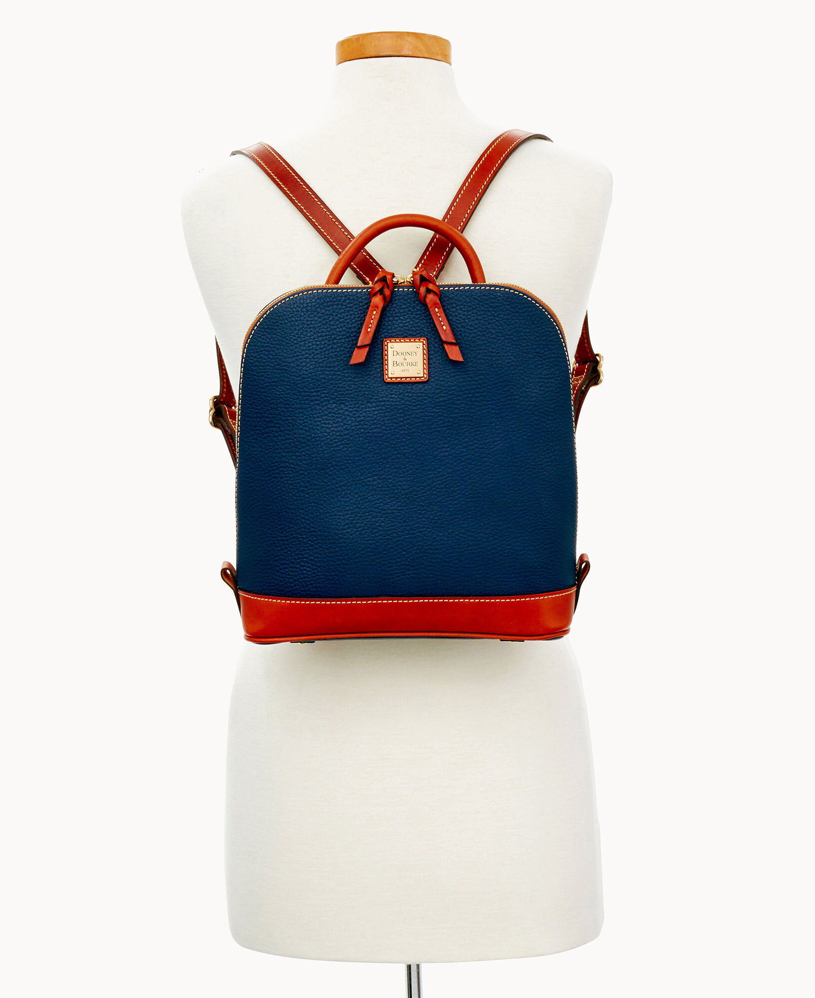 Dooney & Bourke Pebble Leather Zip Pod Backpack on QVC 