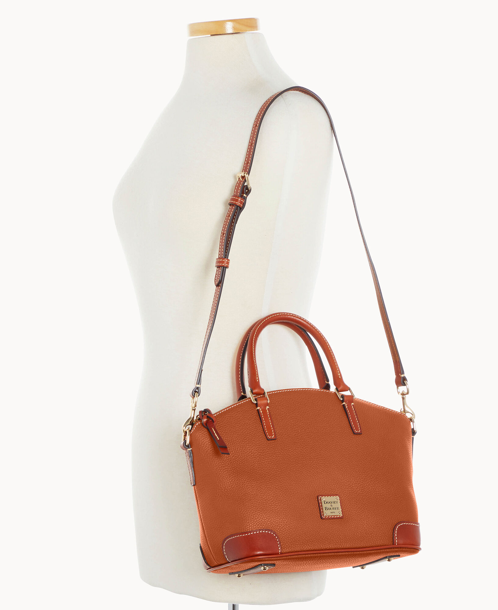 Dooney & Bourke, Bags, Brown Leather Dooney Bourke Handbag