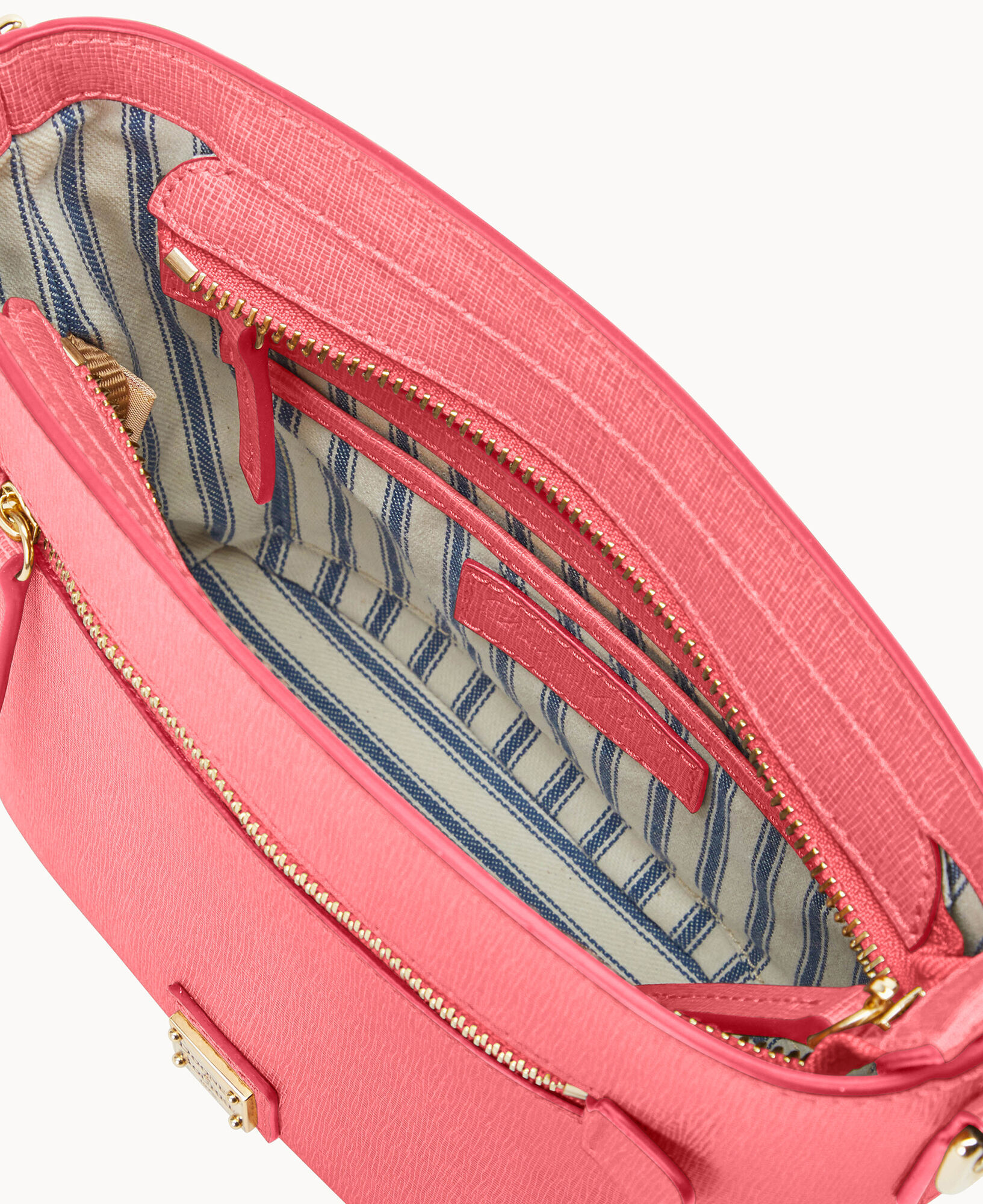 Dooney & Bourke Handbag, Saffiano Small Zip Crossbody