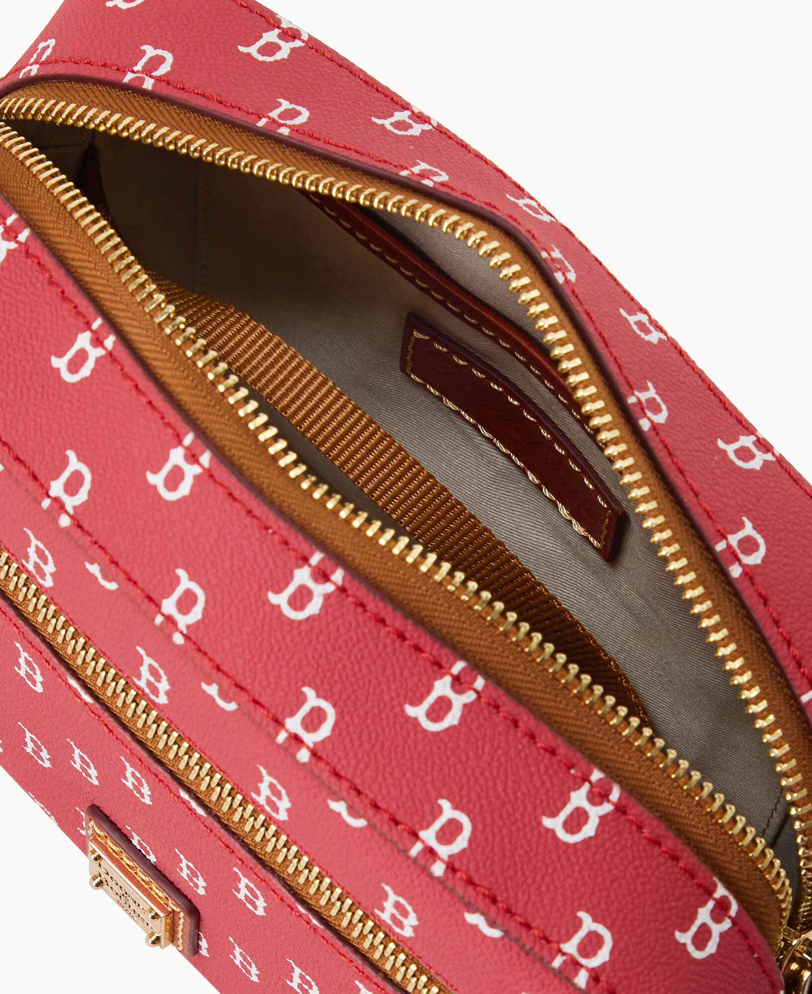 Dooney & Bourke Handbag, Baseball Red Sox Camera Zip Crossbody