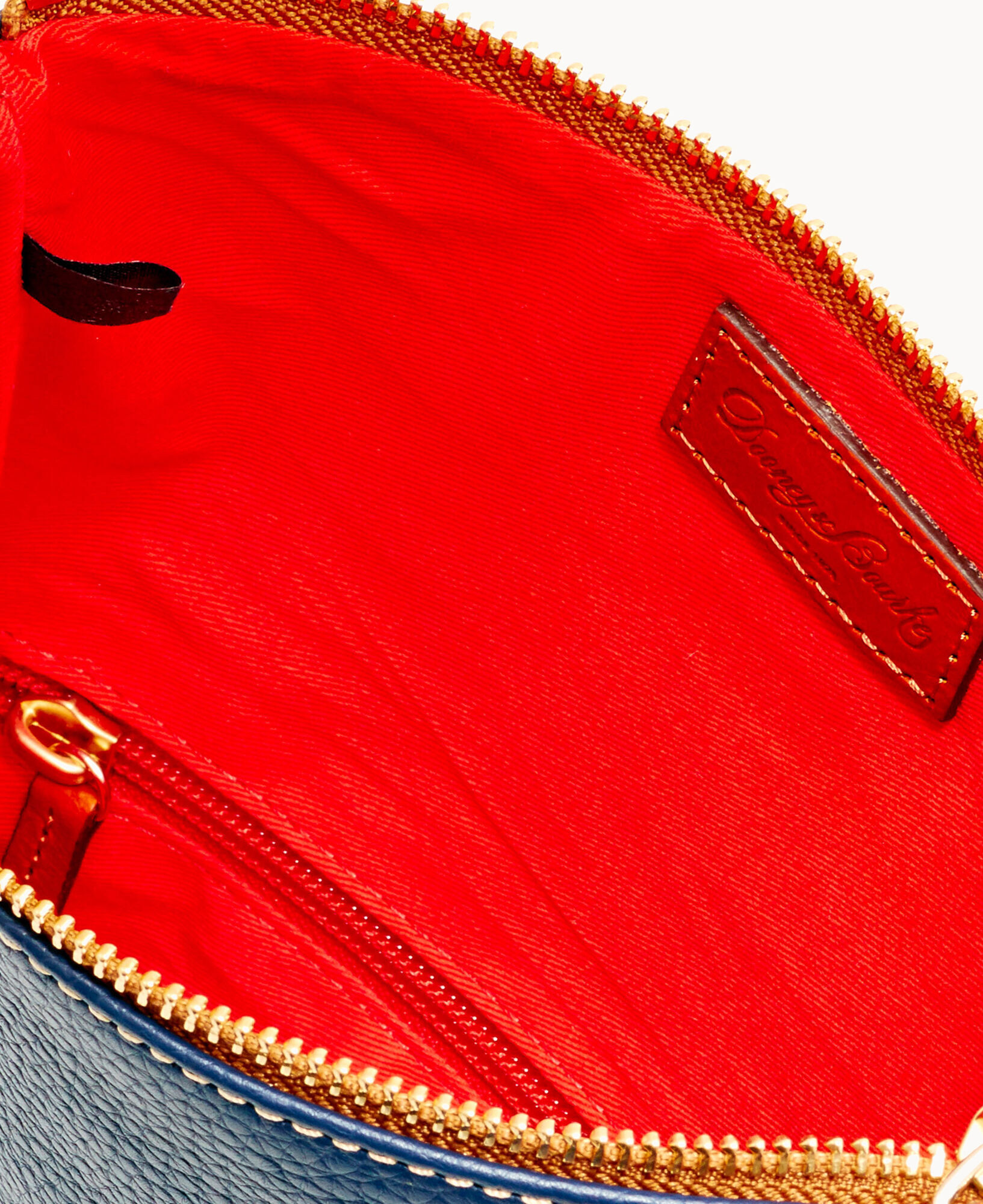Dooney Bourke Pebble Grain Foldover Zip Crossbody