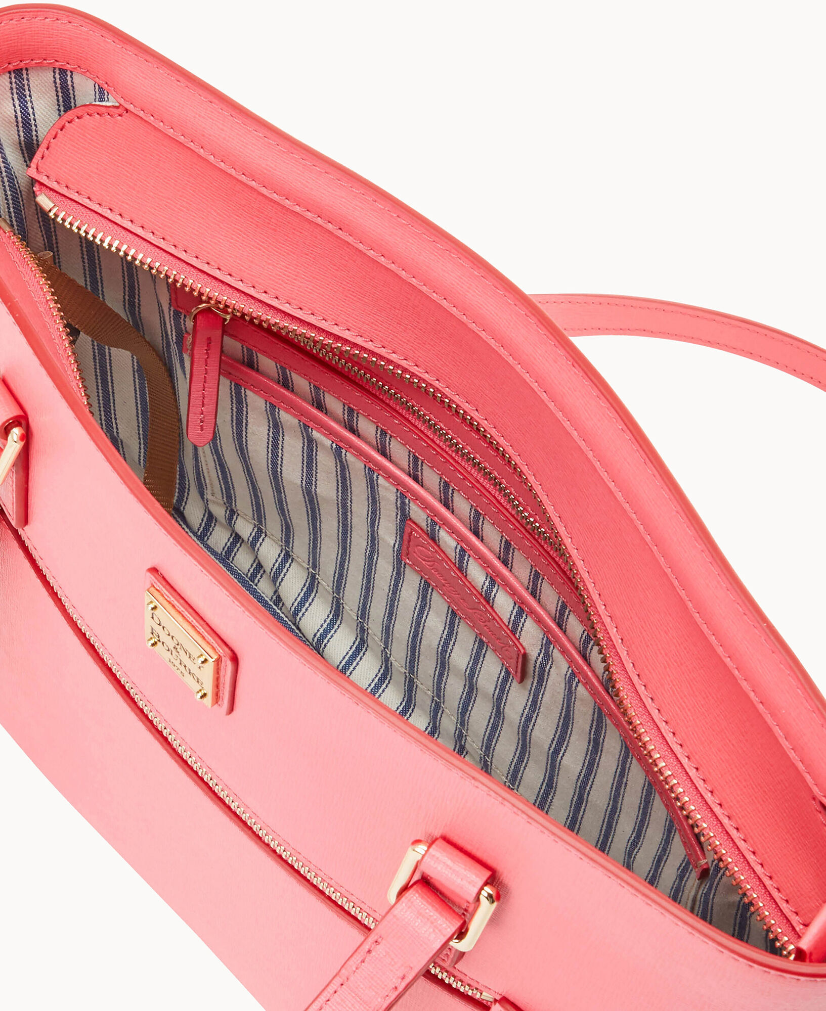 Dooney Bourke Saffiano Shopper Tote Bag, Pink