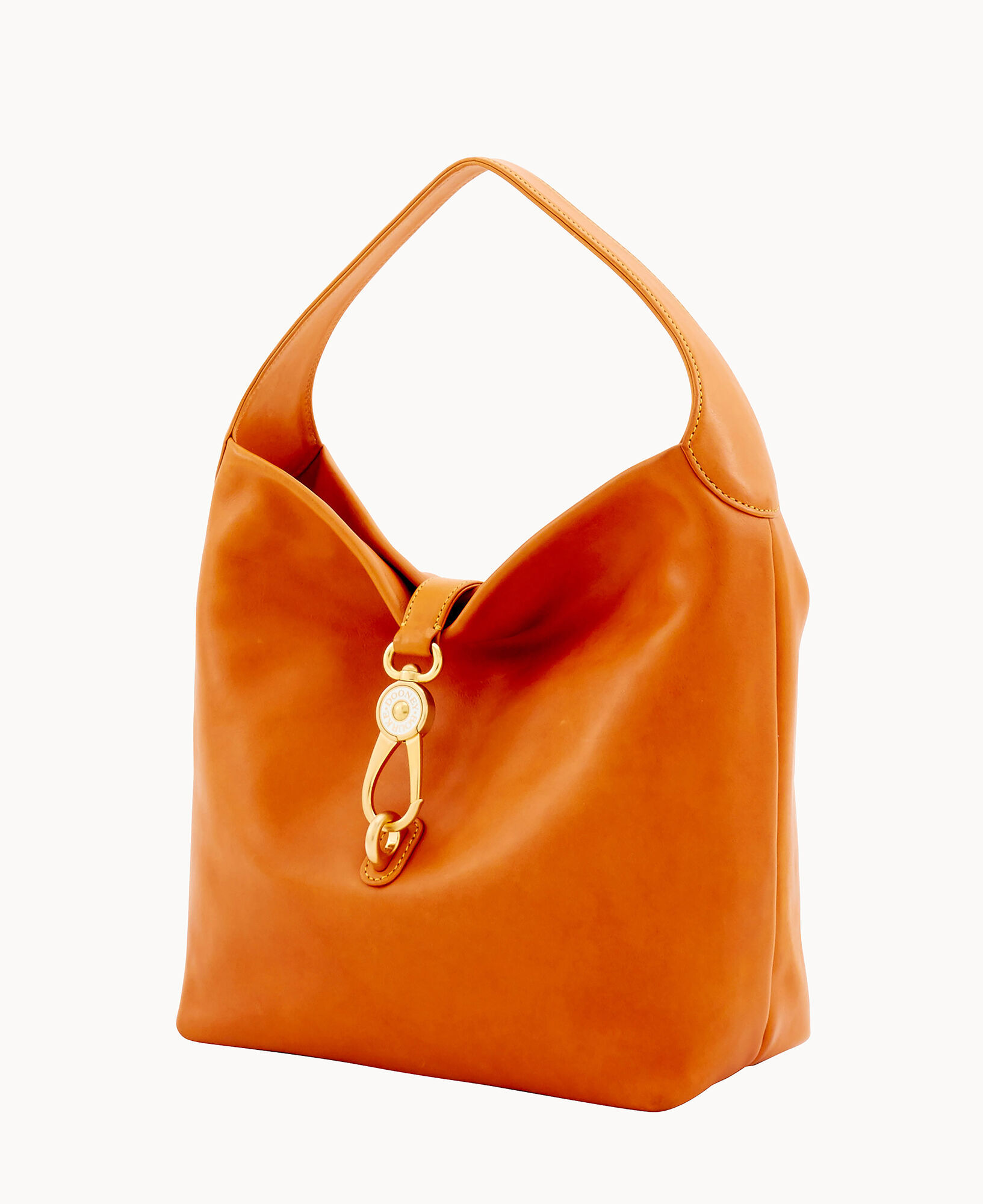 Dooney & Bourke Belvedere Logo Lock Shoulder Bag