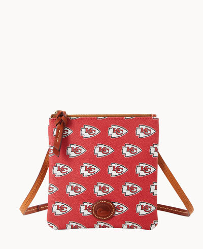 NFL Chiefs Small North South Top Zip Crossbody