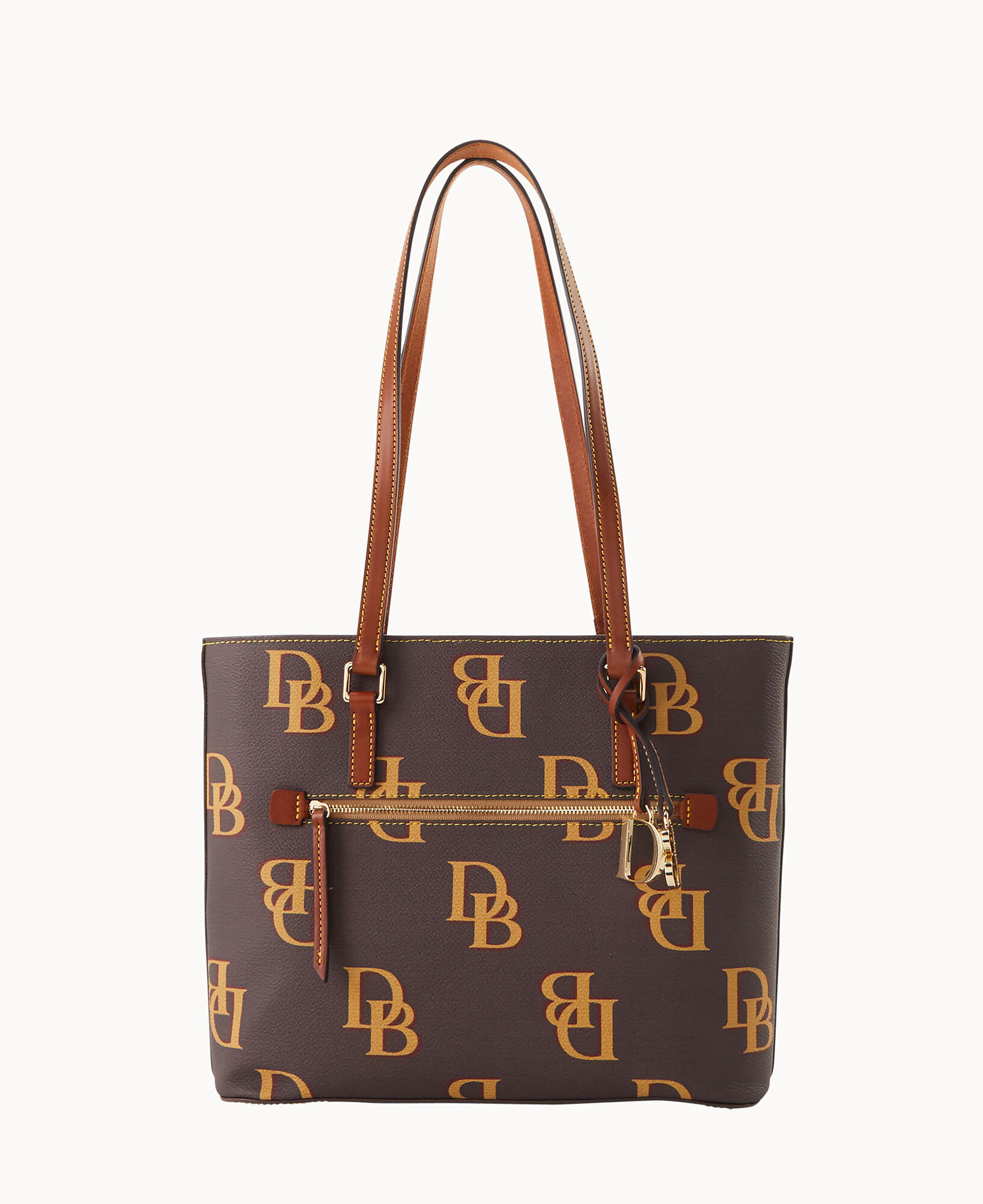 Buy the Dooney & Bourke Monogram Canvas Shoulder Handbag Set