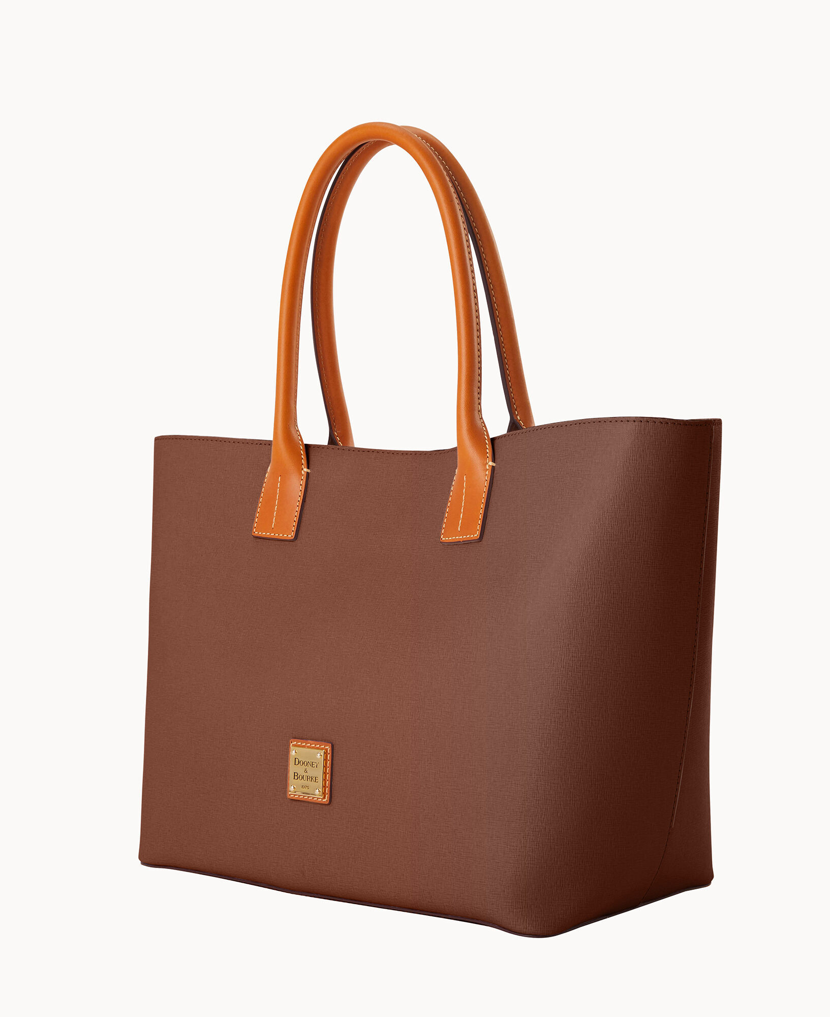  Dooney & Bourke Handbag, Saffiano Shopper Tote - Amber :  Clothing, Shoes & Jewelry