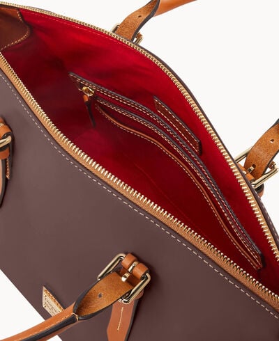 Wexford Leather Domed Satchel