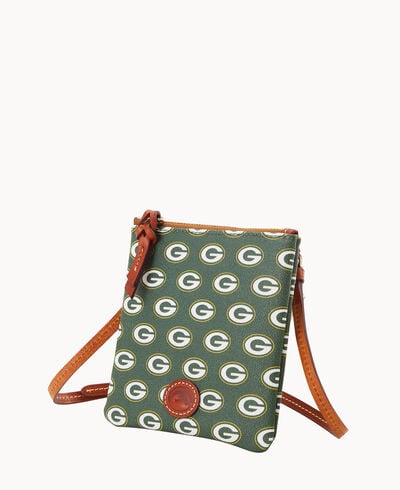 NFL Packers Small North South Top Zip Crossbody