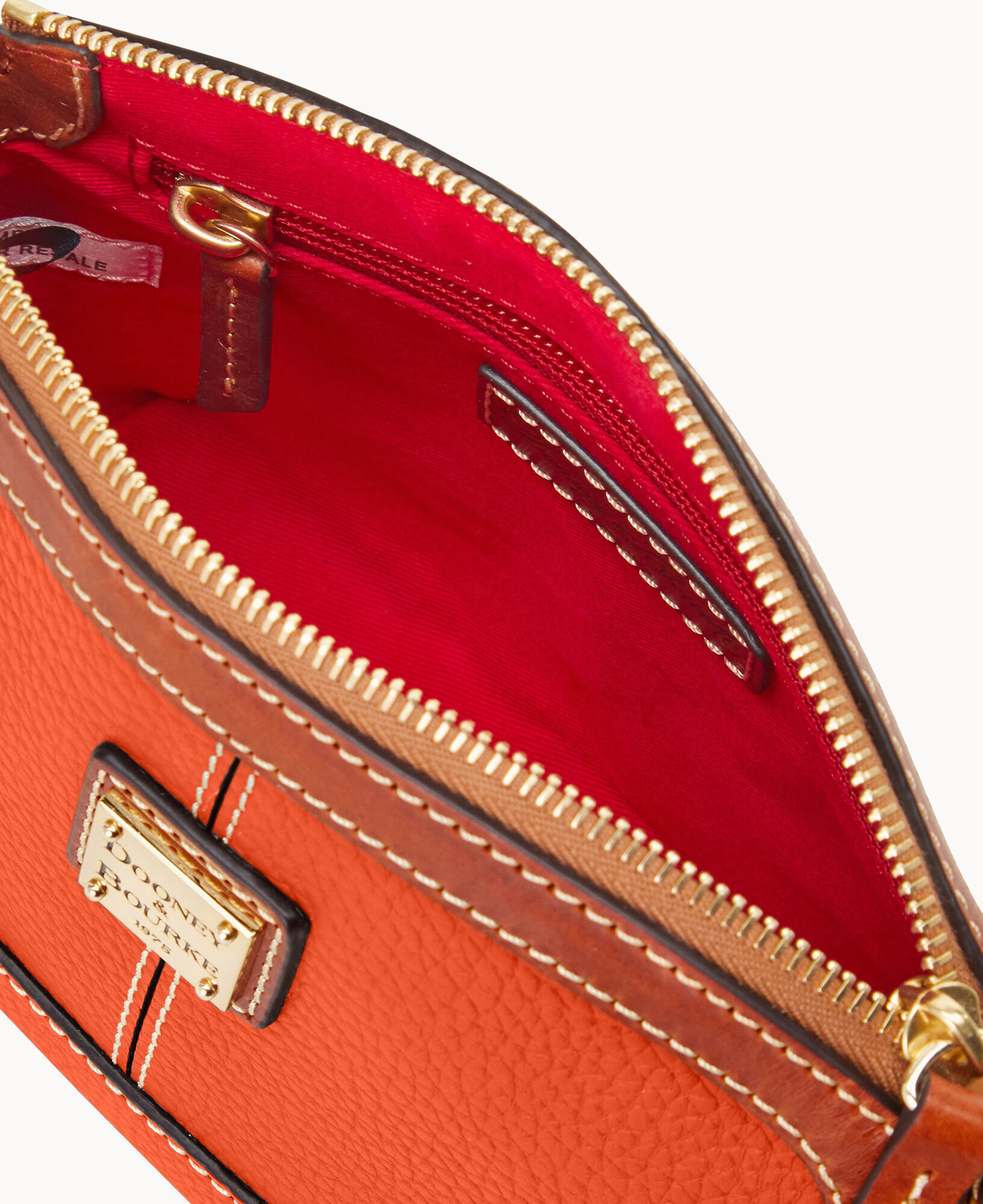 Dooney & Bourke Slate Pebble Leather Wallet Crossbody Bag, Best Price and  Reviews
