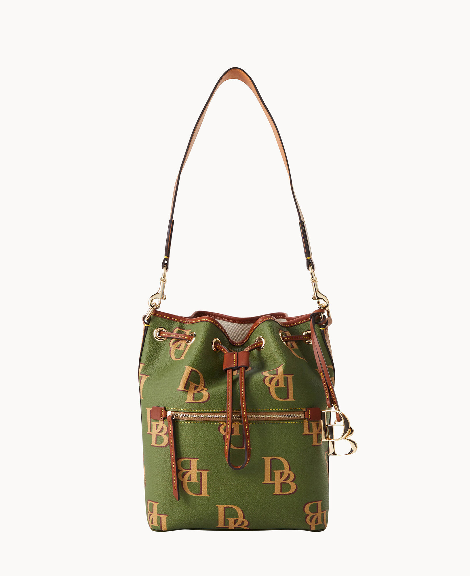 Buy the Dooney & Bourke Monogram Canvas Shoulder Handbag Set