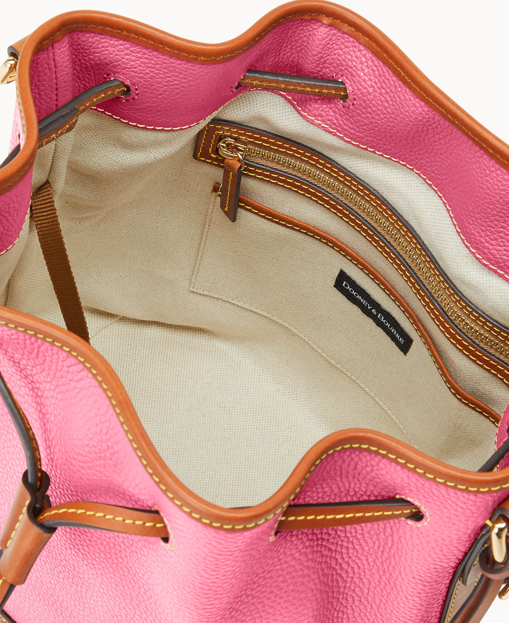 Pebble grain drawstring dooney outlet