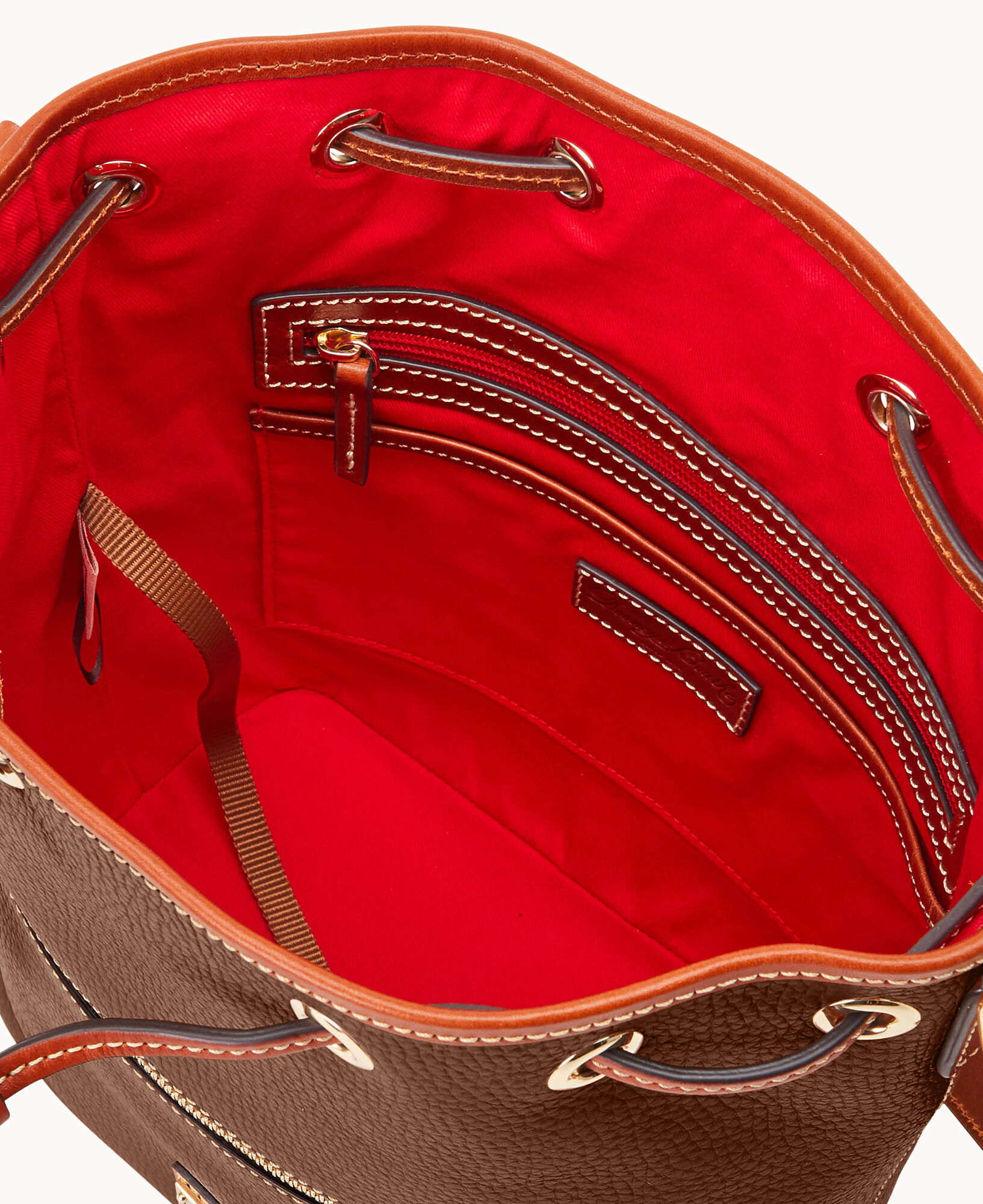 Pebble grain drawstring deals