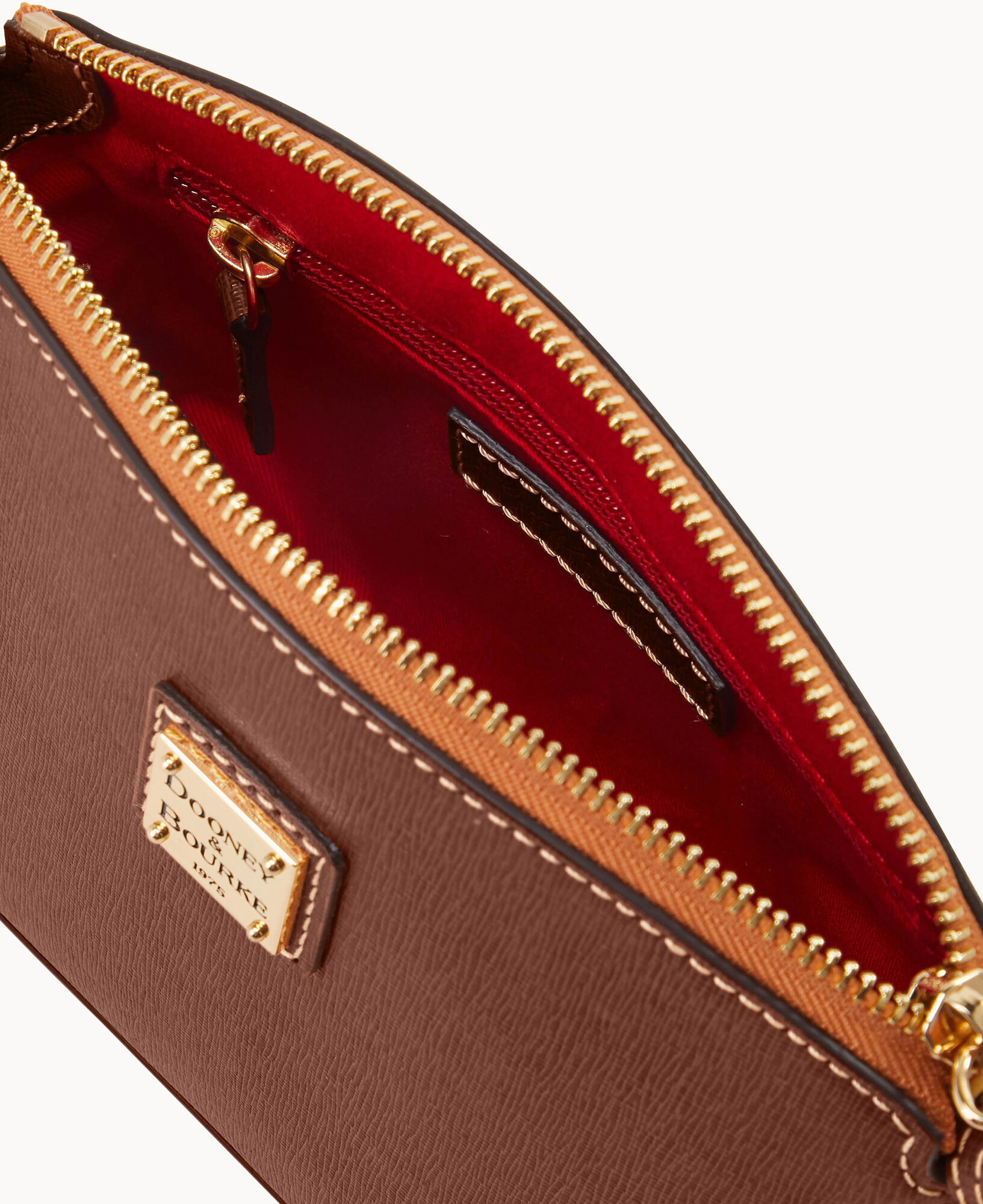 Dooney & Bourke Saffiano Small Zip Crossbody - ShopStyle Shoulder Bags