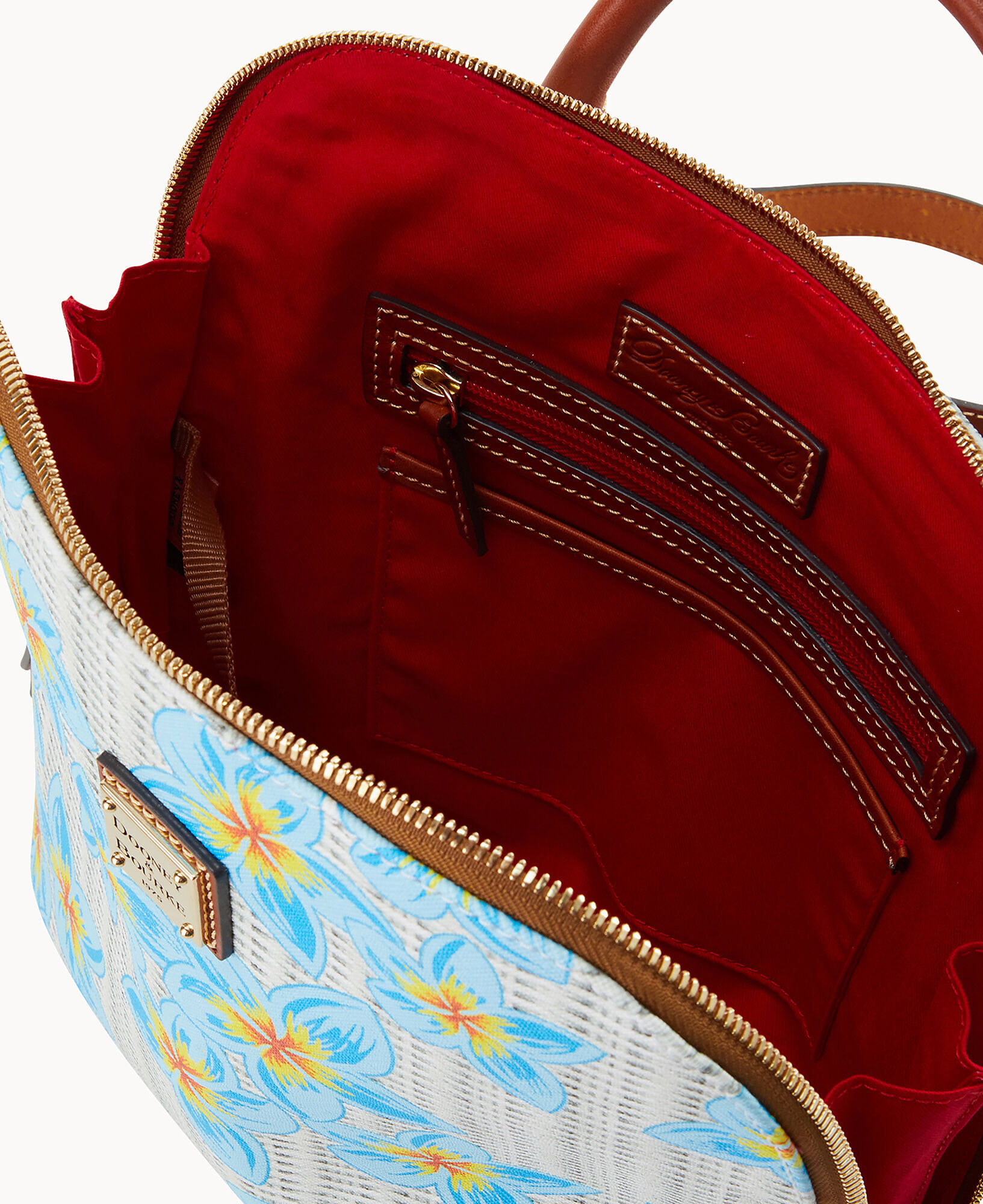 素敵でユニークな Dooney Backpack Pod Zip Plumeria Bourke & リュック/バックパック