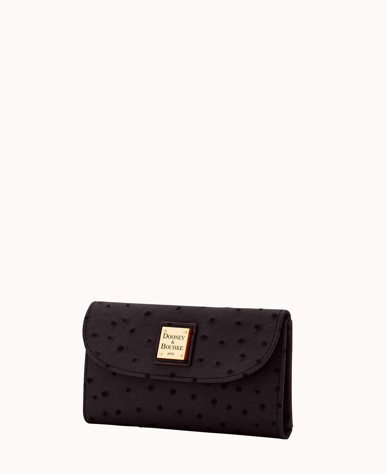 Dooney & Bourke Ostrich Continental Clutch
