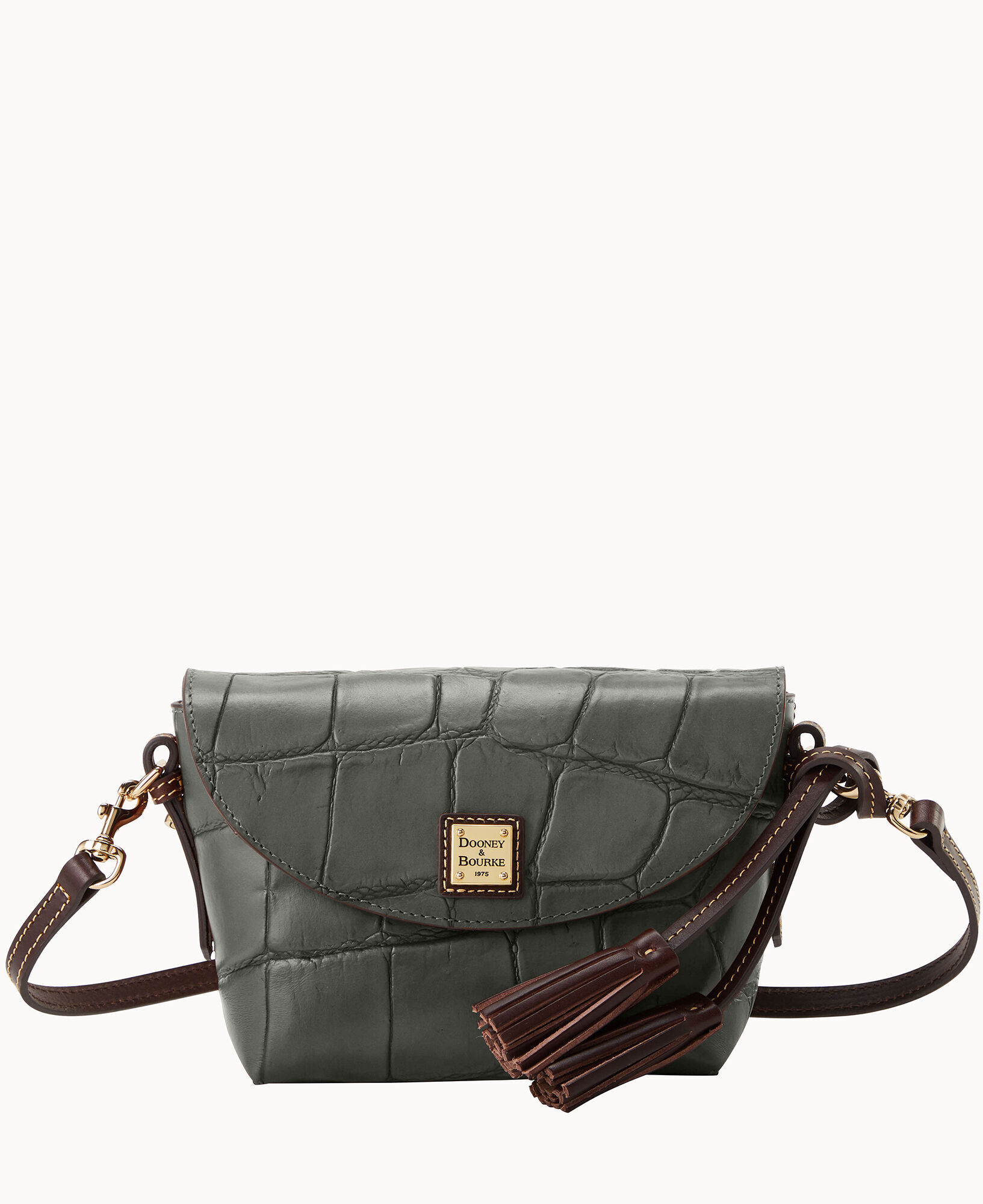 【返品送料無料】 Denison Bourke & Dooney Crossbody Bag Saddle バッグ