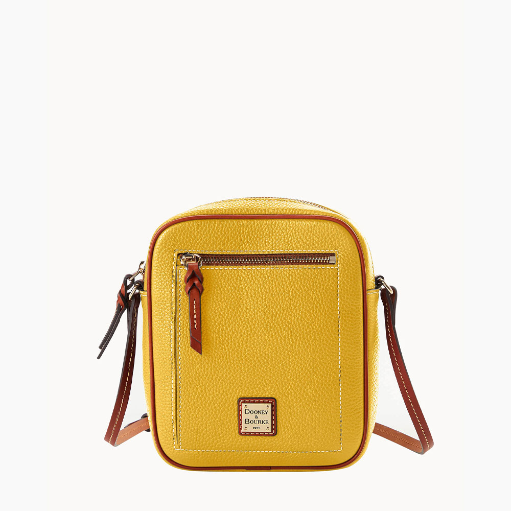 Pebble Grain Camera Crossbody