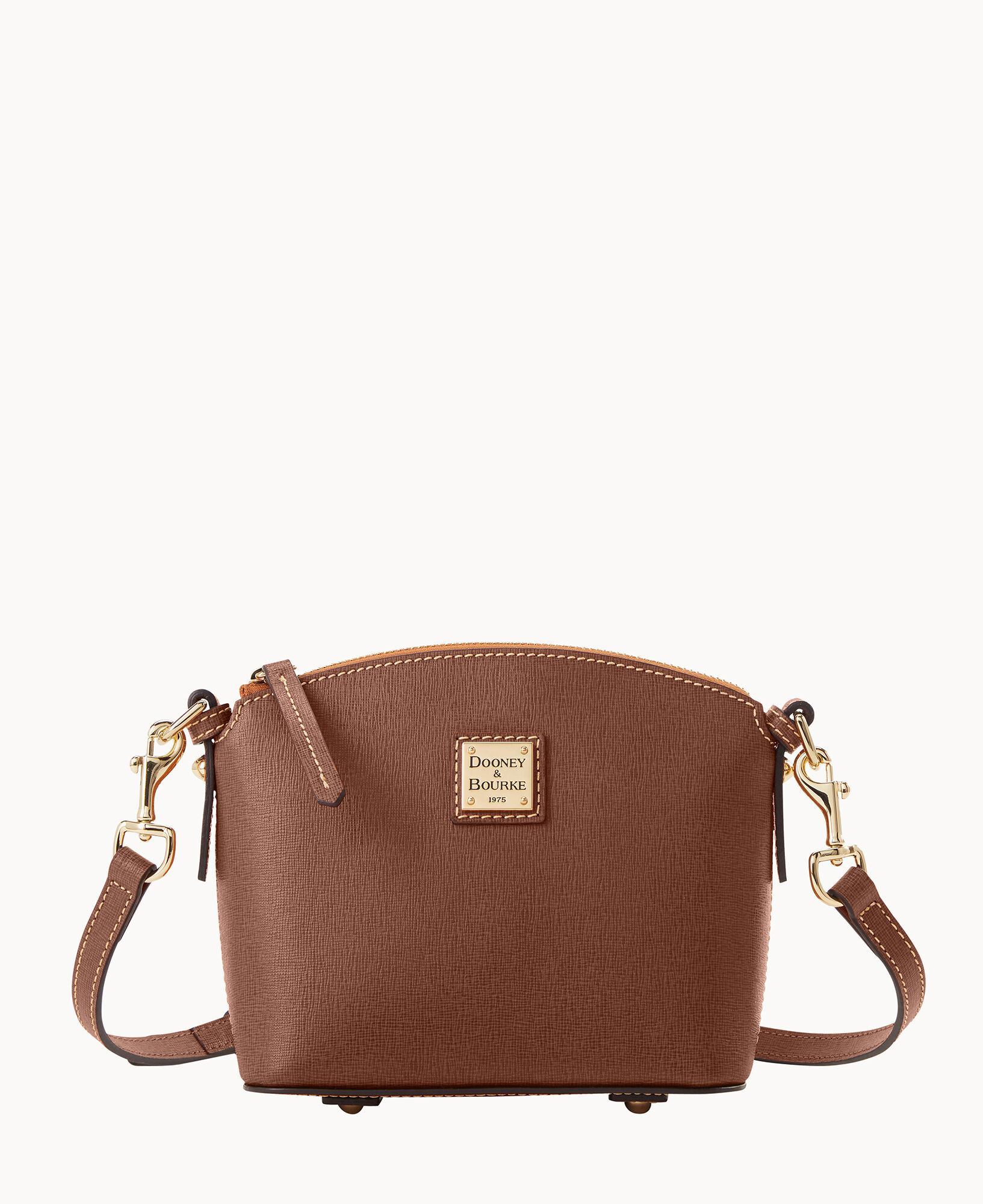 Dooney & Bourke Saffiano Small Zip Crossbody - ShopStyle Shoulder Bags