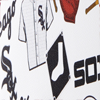 MLB White Sox Suki Crossbody Med Wristlet